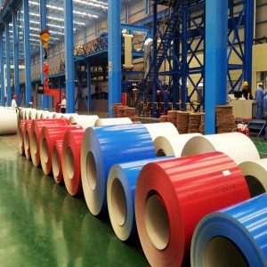Fletë çeliku të galvanizuar të valëzuar me spirale çeliku të galvanizuar ASTM me ngjyrë të veshur me zink