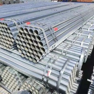 ספקים בסין של Q235 Q345 ASTM פחמן ERW ברזל עדין צינורות פלדה מרותכים עגולים