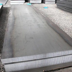 Pllakë çeliku me karbon të mbështjellë të nxehtë Q345 Fletë çeliku ASTM A36 me cilësi të lartë për ndërtim