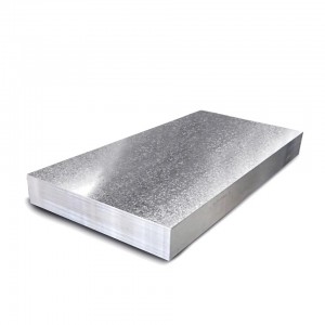 China Material de construcție 0,5 mm 1 mm 3 mm grosime Tablă de oțel galvanizat Placă de oțel PPGI