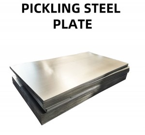 ຈີນຜະລິດແຜ່ນເຫຼັກກ້າຄາບອນ ASTM A240 SS400 Pickled Steel Plate ສໍາລັບການກໍ່ສ້າງ