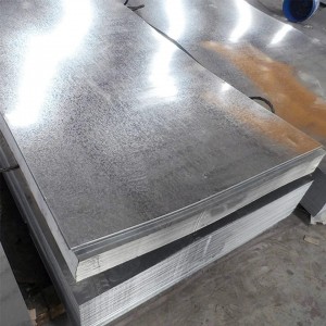 ແຜ່ນເຫຼັກ galvanized ມ້ວນເຢັນ Ss400 3mm Thick Steel Sheet Hot Dip Galvanized Steel Sheet