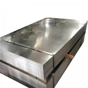 Chapa de aceiro galvanizado laminado en frío SS400 3 mm de espesor Chapa de aceiro galvanizado por inmersión en quente