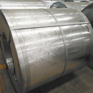 SGCC GI GL Hot Dip Galvanized Steel Coil Galvanized Sheet Metal အထူ 0.15-2.0mm