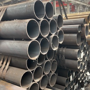 ຈີນຜູ້ສະຫນອງທໍ່ເຫຼັກກ້າສີດໍາເຢັນ / ມ້ວນຮ້ອນ A53 A106 Seamless Carbon Steel Pipe