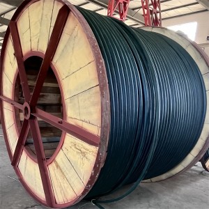 High Voltage XLPE Insulated Copper Wires Screen Metallic & Plastic Compound Water Proven Layer PE Sheath Power Wire