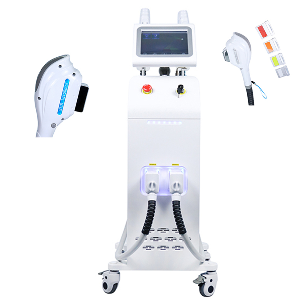 Màquina de rejoveniment de la pell de depilació vertical Opt Shr Ipl