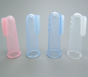 Детская силиконовая зубная щетка для пальцев Детская зубная щетка для чистки языка Детская зубная щетка с покрытием для пальцев