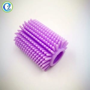 Chinese Professional Double-side Facial Cleanser Face Massage Brush Soft Hair Silicone Cleansing Brush