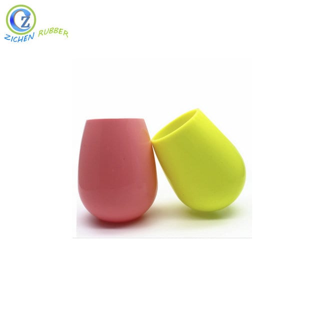Wholesale Price China Silicone Coffee Cup With Lid - Custom Collapsible Silicone Cup Eco-friendly Silicone Wine Glass Cup – Zichen