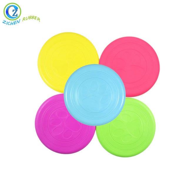 Quality Inspection for Silicone Cupping - Original Factory Easy To Carry Foldable Dog Training Soft Silicone Resistance Bite Pet Toy Throw Catch Flying Disc – Zichen