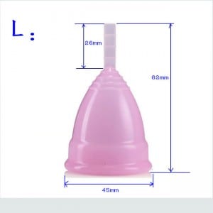 Manufacturer for China [Hot! ] 100% Medical Silicon Lady Menstrual Cup (RB6216)