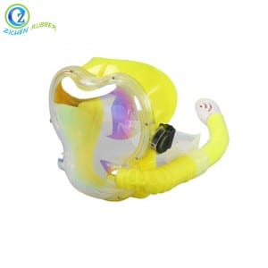 FDA BPA Free Silicone Diving Mask Safe Full Face Silicone Scuba Snorkel Mask