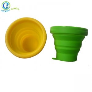 Good Quality 550ml Hot Sales Portable Food Grade Large Collapsible Silicone Drinking Water Cup