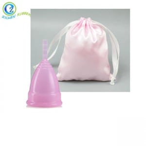 Popular Design for Ce And Fda Medical Women Silicone Ladies Silicone Menstrual Foldable Sterilizer Collapsible Cup Flexible To Clean Menstrual Cup