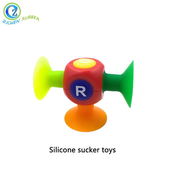 China Factory for Soft Silicone Baby Bottle - Funny Education Style Sucker Toy for Kids Sucker Suction Silicone Toys – Zichen