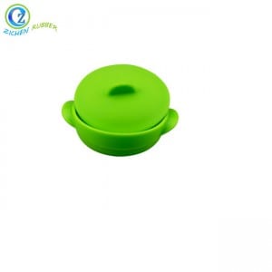 Supply OEM Customized Colorful Fda Food Grade Silicone Bowl With Lid