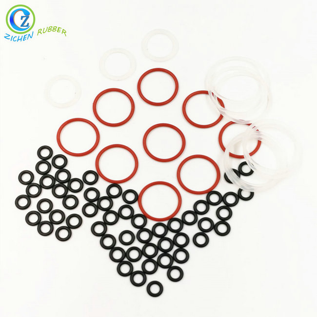 High definition Epdm Rubber O-Ring - Custom Flexible FDA Silicone Rubber O Ring High Quality Durable Best Price – Zichen