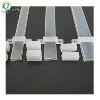 OEM China Rubber Gasket Seals - Custom Transparent Silicone LED Strip Tube High Quality with Direct Factory Price – Zichen