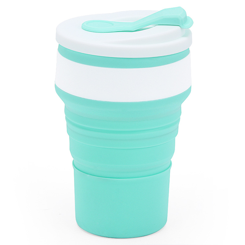 Colorful Silicone Collapsible Cups Custom Silicone Reusable Coffee Cup Featured Image