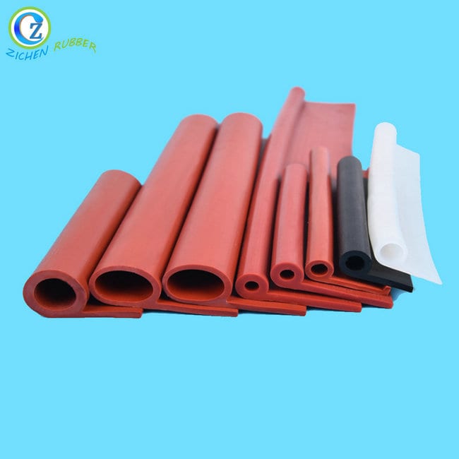High reputation Rubber O Ring Kit - T Shape Silicone Rubber Seals Strips U Shape  Silicone Rubber Seals Strips Custom Door Rubber Seals – Zichen detail pictures