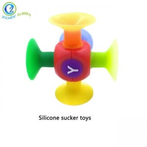 Funny Washable Baby Silicone Sucker Toy Squigz Sucker Cup Toys