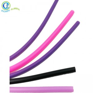 Customized Extrusion Silicone Rubber Cord Solid Silicone Sealing Cord