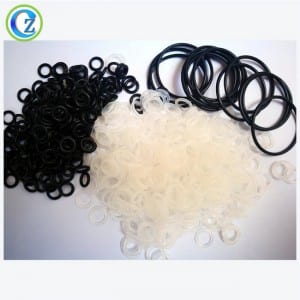 Translucent Small Thin Silicone Ring Custom Rubber O Rings