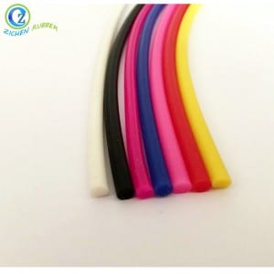 Custom Dense Silicone Strip Elastic Rubber Sealing Cord