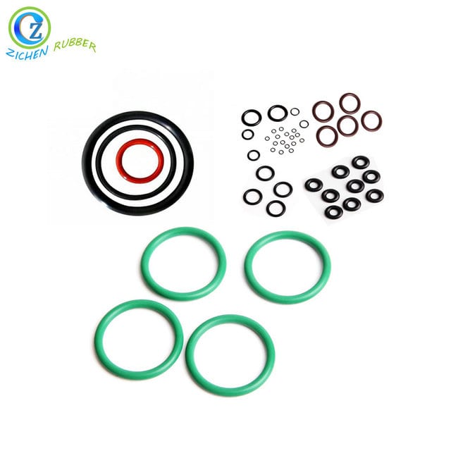 Manufacturer for Waterproof Rubber O Ring - Colorful 6 Inch Rubber Seal Ring Various Sizes FDA Silicone Rubber Seal O Ring – Zichen
