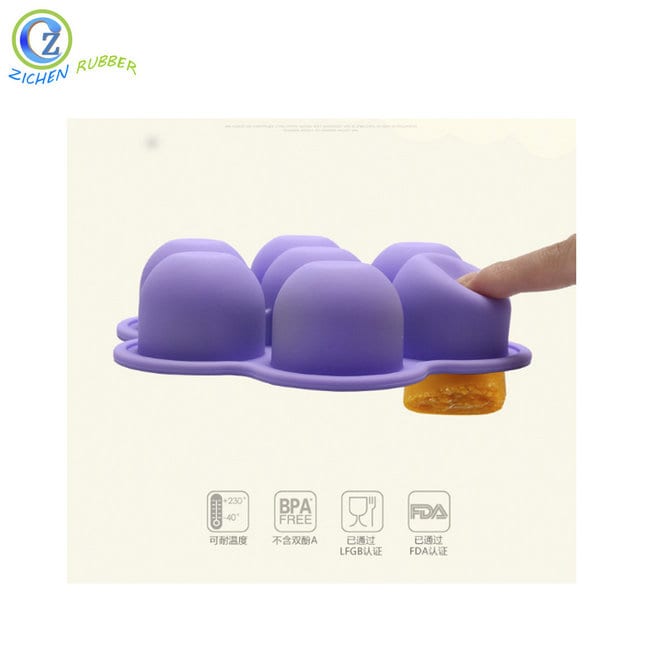 PriceList for Silicone Cupping Set - Square Ice Molds Durable Silicone Ice Cube Molds for Cocktails – Zichen