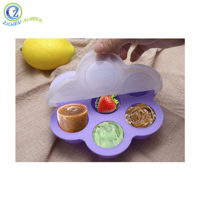 Competitive Price for Silicone Pet Bowl - High Quality Silicone Ice Tray Molds Colorful Small Ice Trays – Zichen