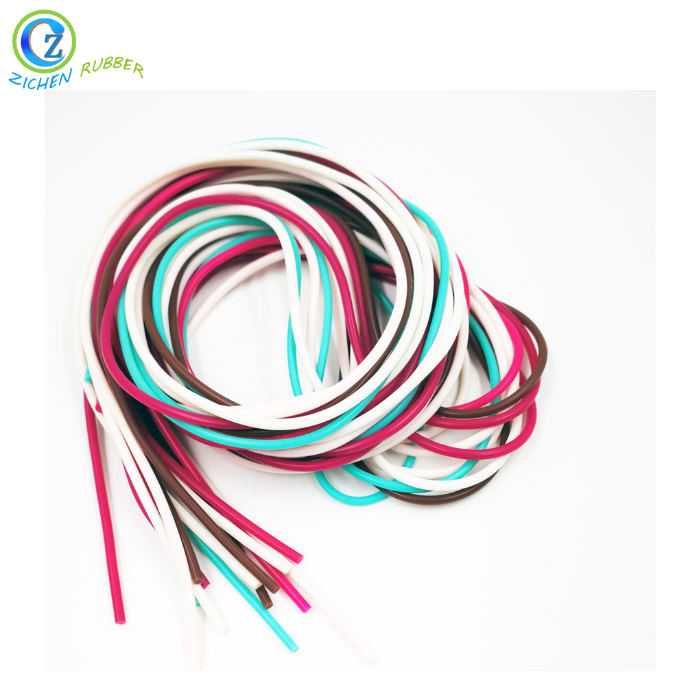 Factory wholesale Small Rubber O Ring - Soft Flexible Eco-friendly BPA Free FDA Silicone Rubber Strip Cord – Zichen