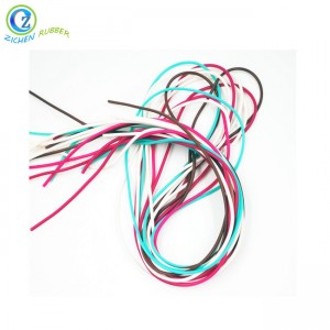 Silicone Rubber Cord High Quality Solid Waterproof Competitive Price Custom Silicone Cord
