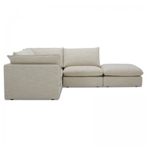 Modern Minimalist Fashionable Classic Versatile Cloud-like Sorrento Fabric Modular Sofa