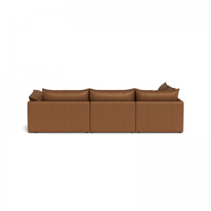 Modern Minimalist Fashionable Luxury Classic Versatile  Sorrento Leather sofa