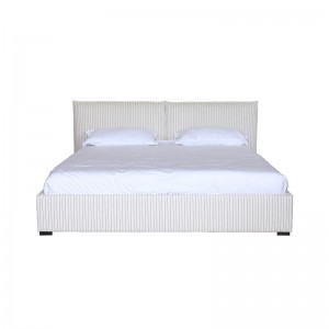 Modern Simplicity Graceful Fashion Comfortable Striped Adele Bed