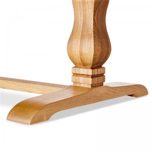 Натуральный простой ретро великолепный деревянный прямоугольный журнальный столик Джорджи