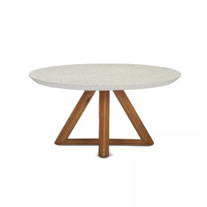 Modern Simple Casual Versatile Terrazzo Countertop Manhattan Coffee Table