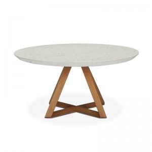 Modern Simple Casual Versatile Terrazzo Countertop Manhattan Coffee Table