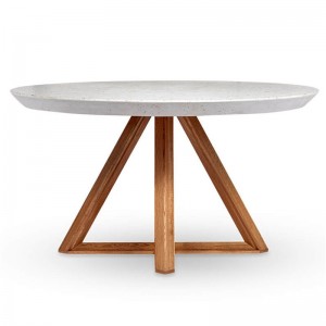 Modern Simple Casual Versatile Terrazzo Countertop Manhattan Dining Table