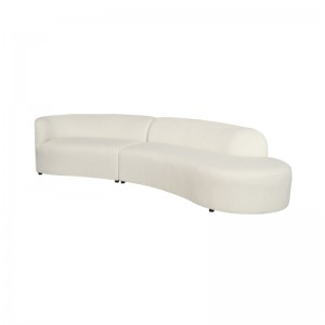 Modern Light Luxury Elegant Versatile Comfortable Fashionable Crescent Sofa