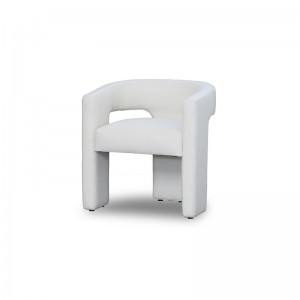 Modern Simple Elegant Versatile Lght luxury Millar Occasional Chair—Boucle Fabric (natural)