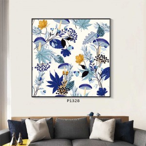 Painting and Designing Trendy Flower Market Posters Wall Art Decor for Home Hotel