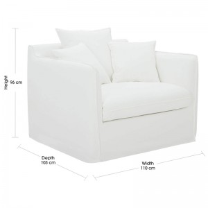 Modern Simplicity Versatile Leisure Fashion Westport Fabric  Sofa