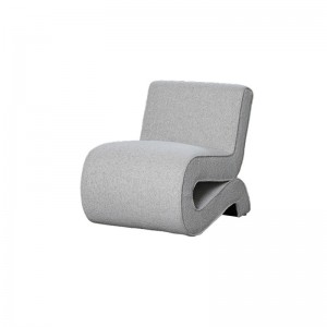 Modern Simple Comfortable Versatile Creative Curved Winding Occasional Chair