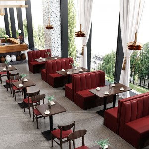 Restaurant sofa Booth Grønne kaffebar møbler