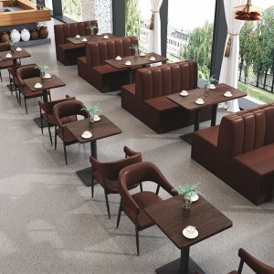 Restaurant sofa Booth Grønne kaffebar møbler