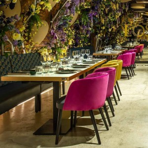 Customizable Luxus modern Restaurant Miwwelen Set