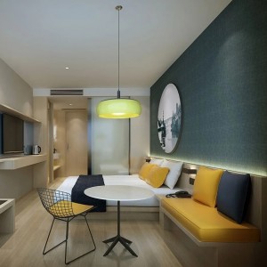 Модерен апартман Headboard комплети за спални соби Луксузна вила хотел со 5 ѕвезди